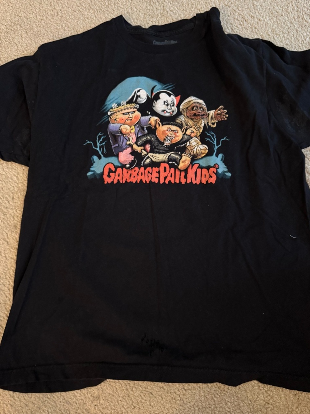Garbage Pail Kids halloween/monster squad shirt